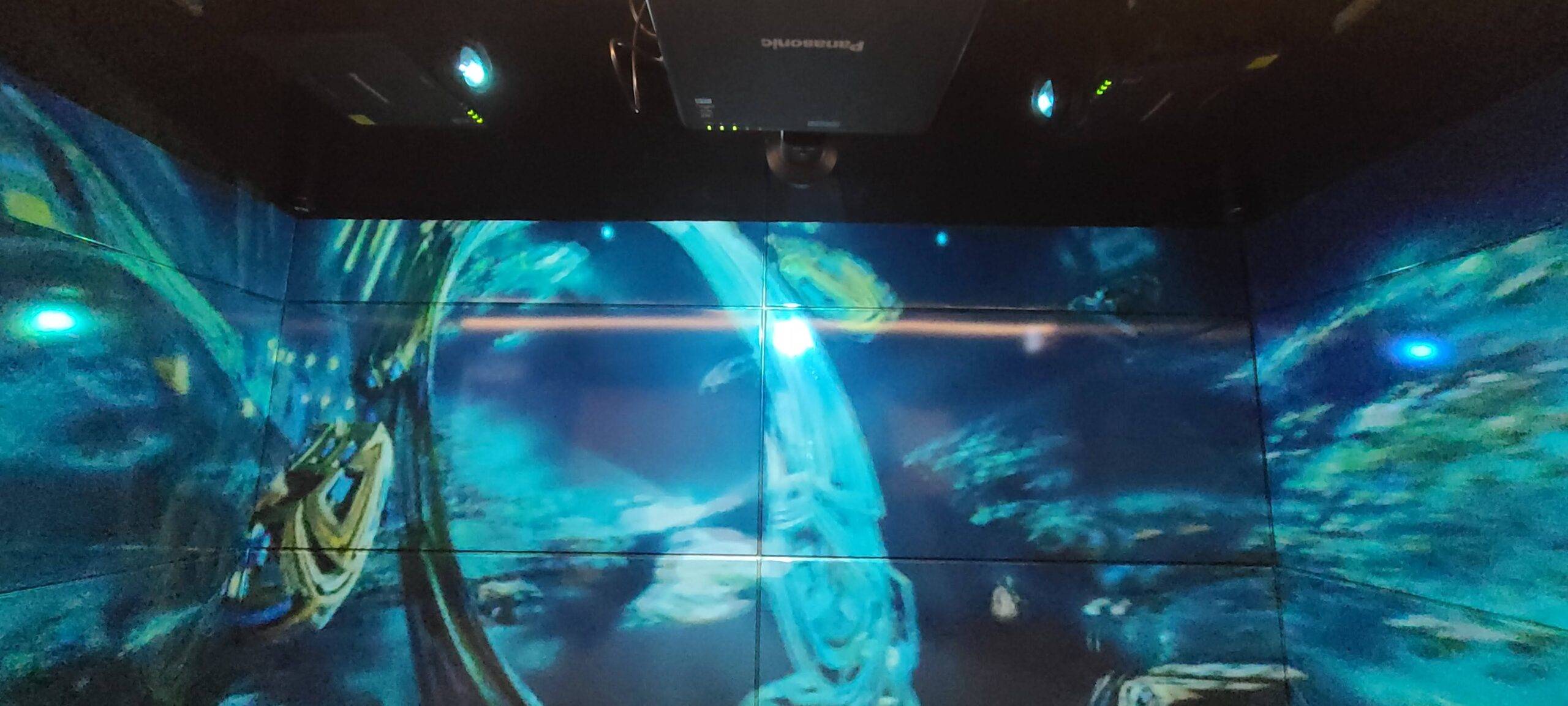 Projector Application Large Screen Fusion Splicing Project Enhance