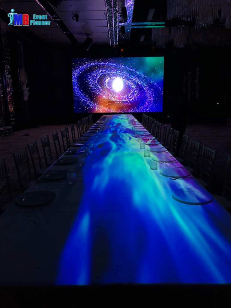 Projection Mapping For Table Art Enhance Your Event With Led Wall