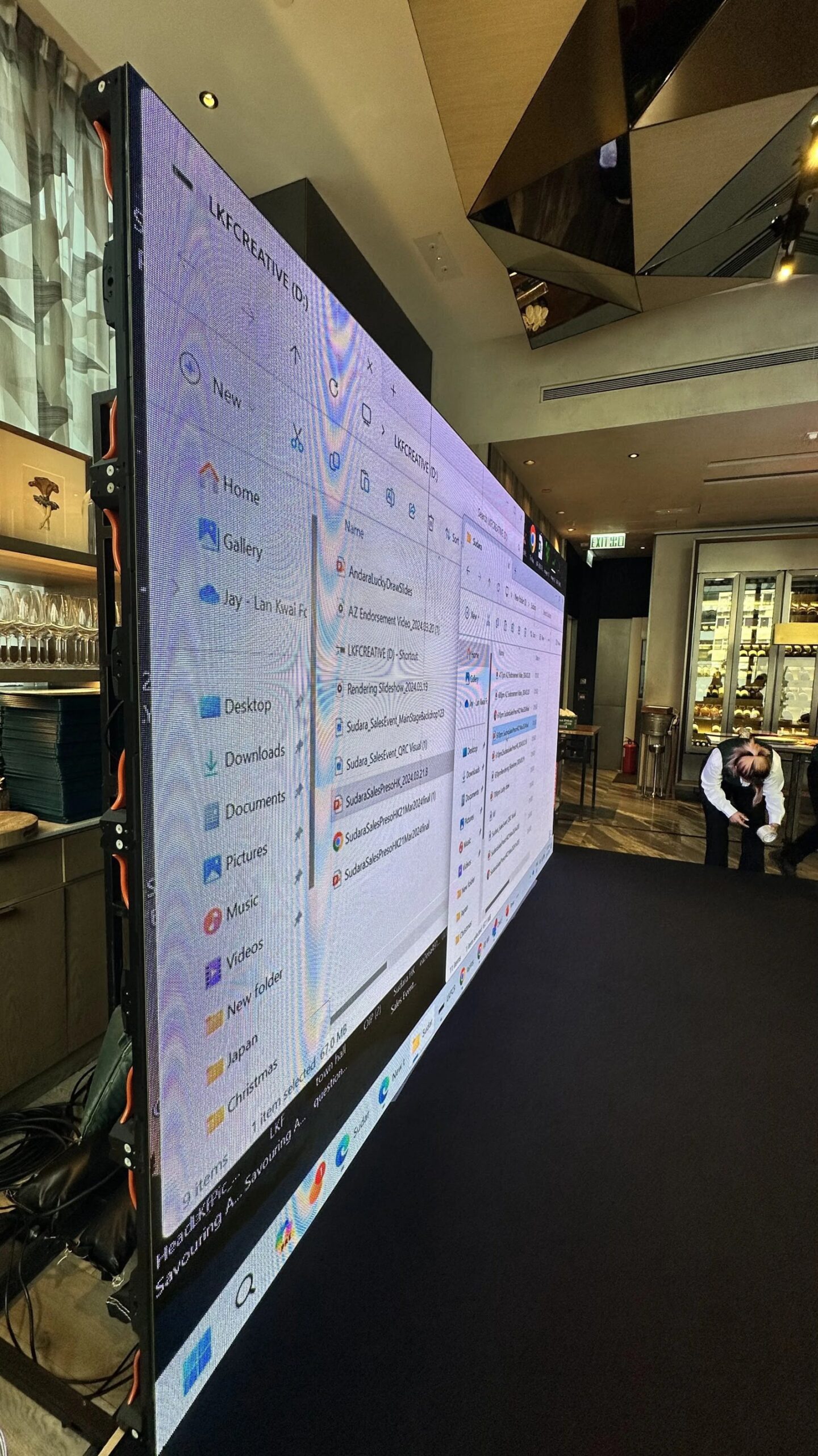加州大廈 LED Wall 3.5x2m 活動現場