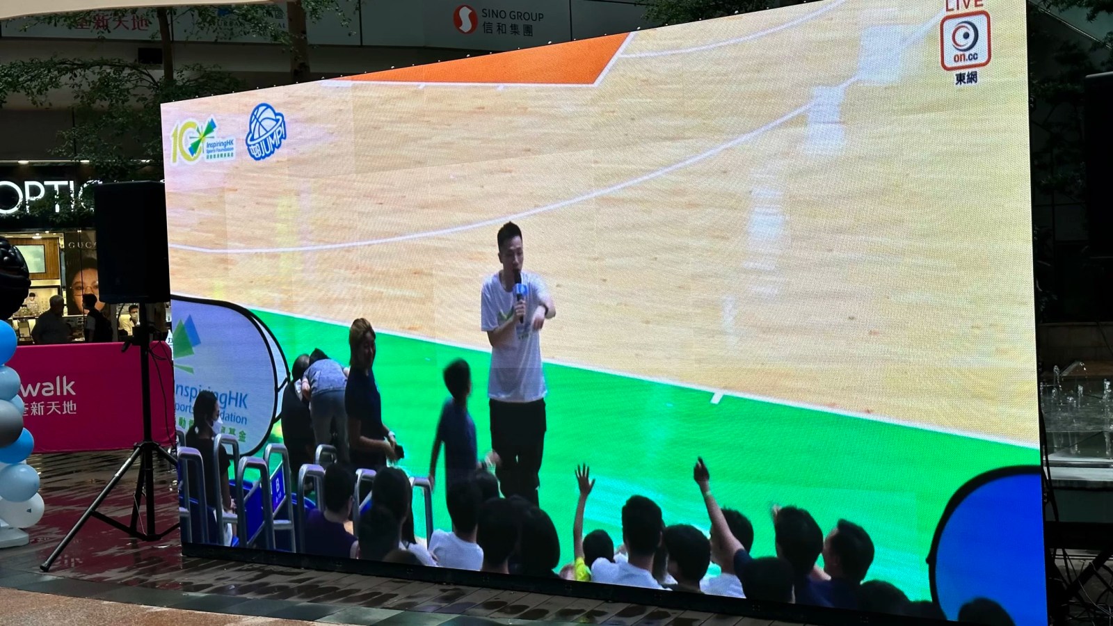 led display wall and sound system rental 活動實拍1